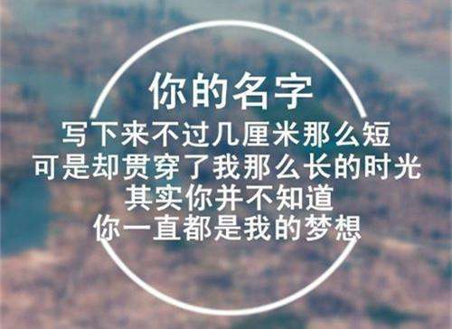 英语表白情话最暖心一段话