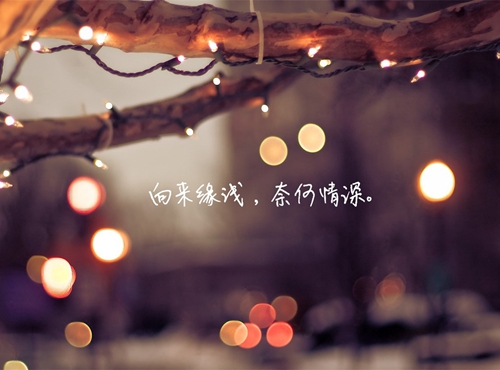 关于是你的说说句子